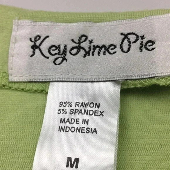 Key  lime  pie  ladies blouse  M - Picture 6 of 16